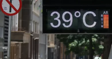 Bloqueio atmosférico causa alerta de calor em oito estados