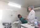 Profissionais da construção civil recebem tratamento odontológico gratuito em obra