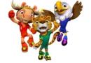 Fifa apresenta trio de mascotes para a Copa do Mundo de 2026