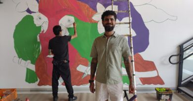 Goiânia ganhou nova arte urbana de Wes Gama na última sexta-feira, 19 de setembro