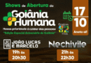 Sextou: João Lucas & Marcelo e Grupo Nechivile abrem Goiânia + Humana, no Conjunto Vera Cruz II
