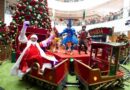Chegada do Papai Noel marca início das celebrações do Natal e dos 30 anos do Goiânia Shopping