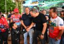 Prefeito de Goiânia, Sandro Mabel, entrega revitalização da pista de bicicross do Parque Botafogo