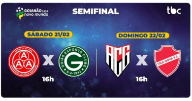 Semifinais do Goianão começam este fim de semana pela TV Brasil Central